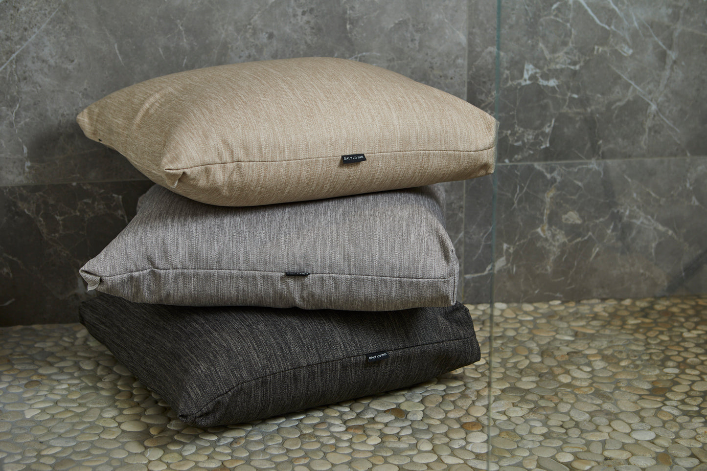 Badewannenkissen Dunkelgrau