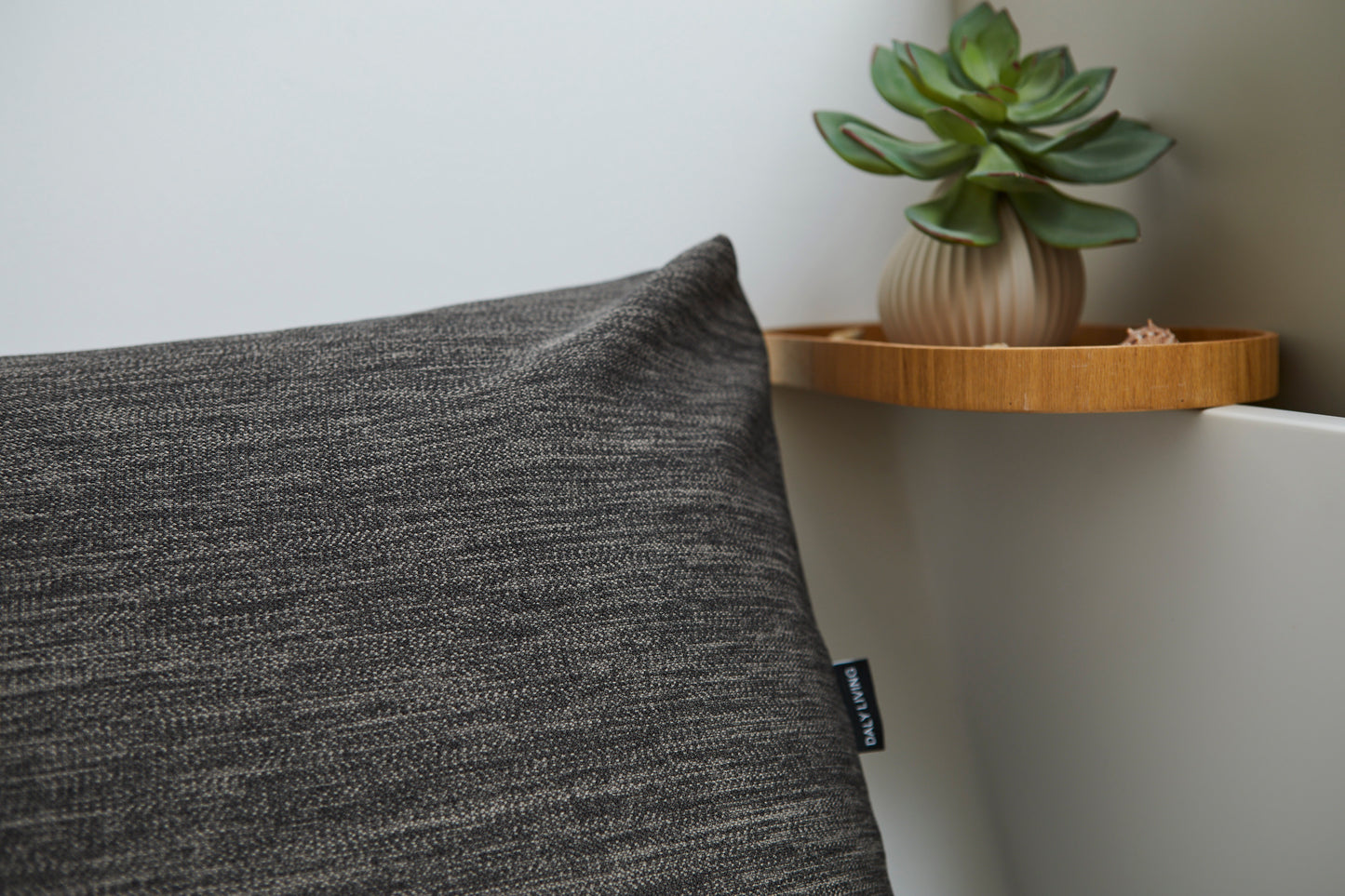 Badewannenkissen Dunkelgrau